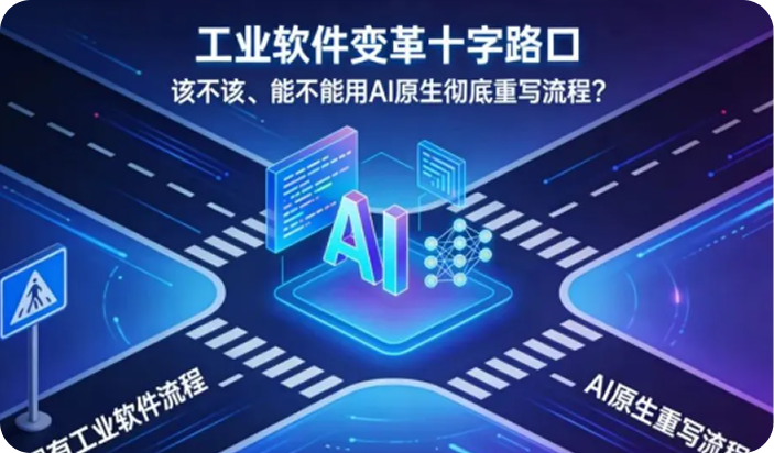 工业软件是否适合用AI原生开发重写流程？